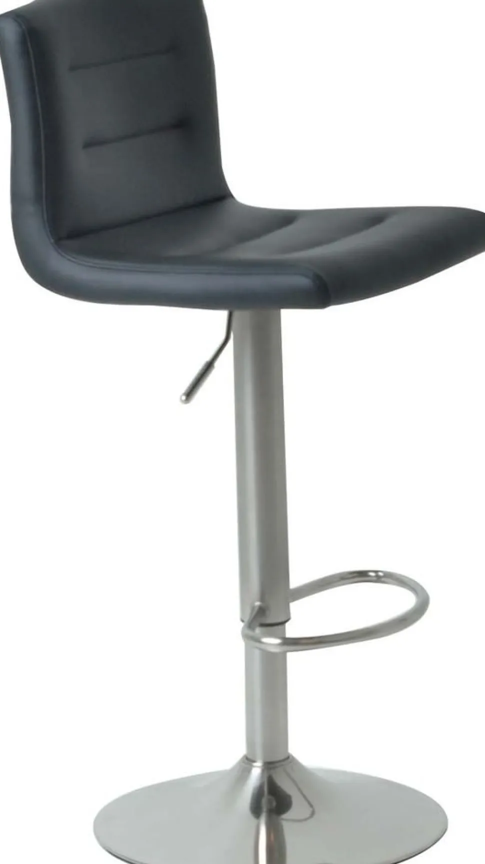 Barstol - Svart/krom