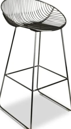 Barstol artdeco i krom + Fläckborttagare för möbler