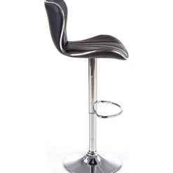 Barstol i svart PU gaslift