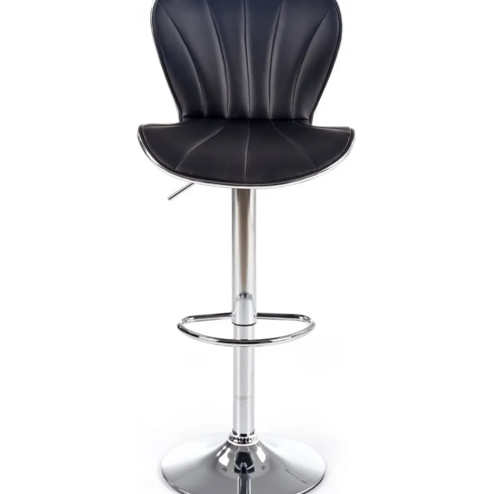 Barstol i svart PU gaslift + Fläckborttagare för möbler