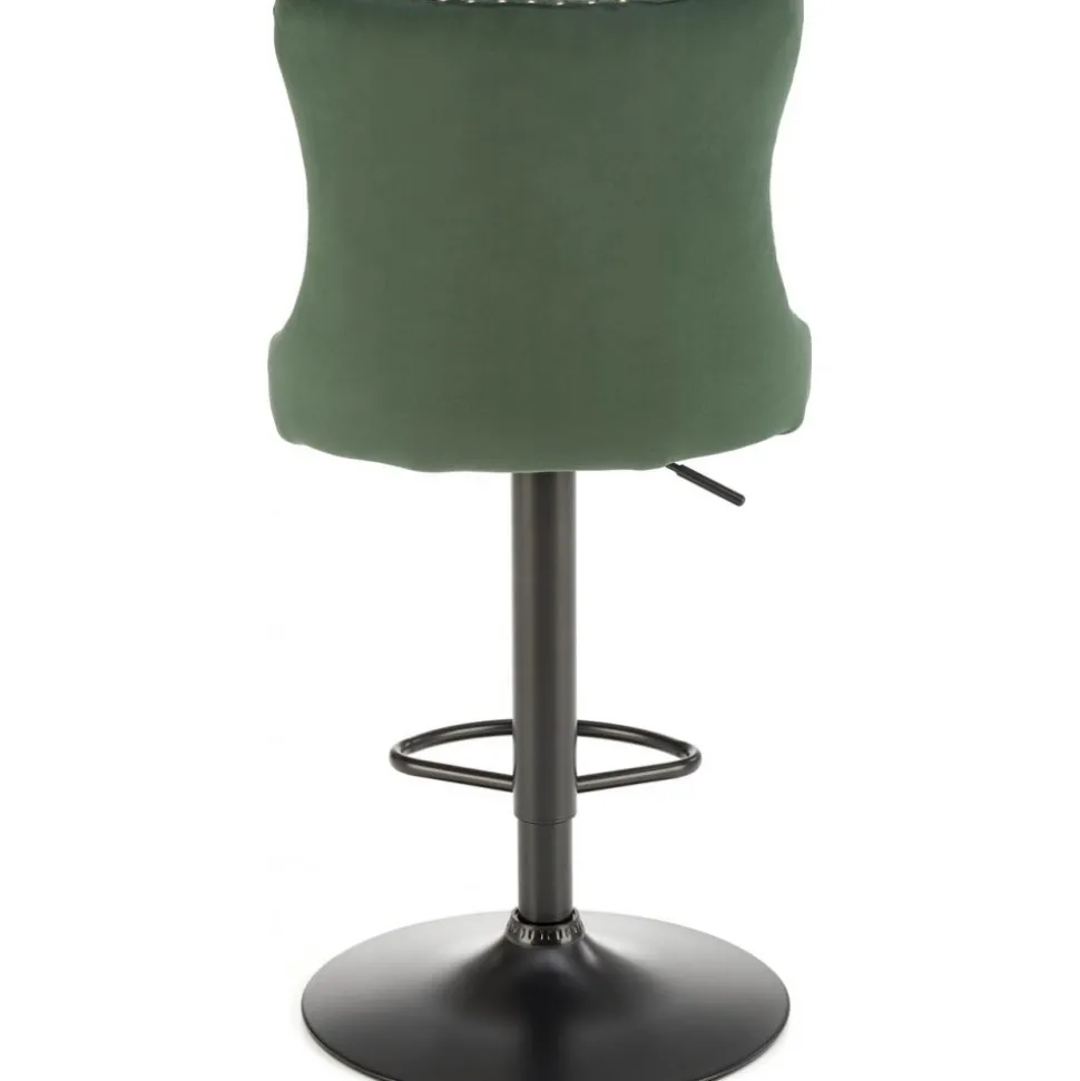 Barstol mörkgrön med gaslift