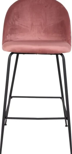 Barstol rosa/svart