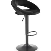 Barstol svart höj och sänkbar