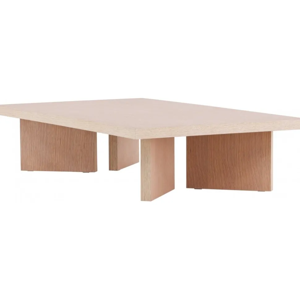 Bassholmen soffbord 140 x 80 cm - Whitewash