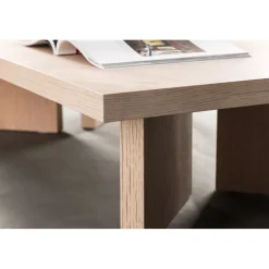 Bassholmen soffbord 140 x 80 cm - Whitewash