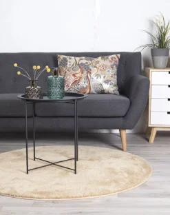 Bastia Sidobord 46.8 x 46.8 cm - Svart