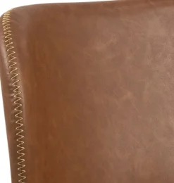 Batilda matstol - Brun PU