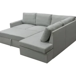 Bäddsoffa med förvaring 232 cm bred + Fläckborttagare för möbler