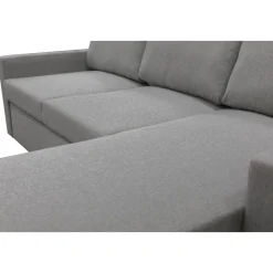 Bäddsoffa med förvaring 220 cm bred + Fläckborttagare för möbler