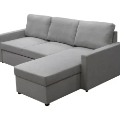 Bäddsoffa med förvaring 220 cm bred + Fläckborttagare för möbler