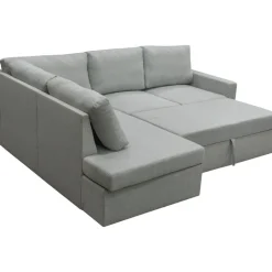 Bäddsoffa med förvaring 232 cm bred