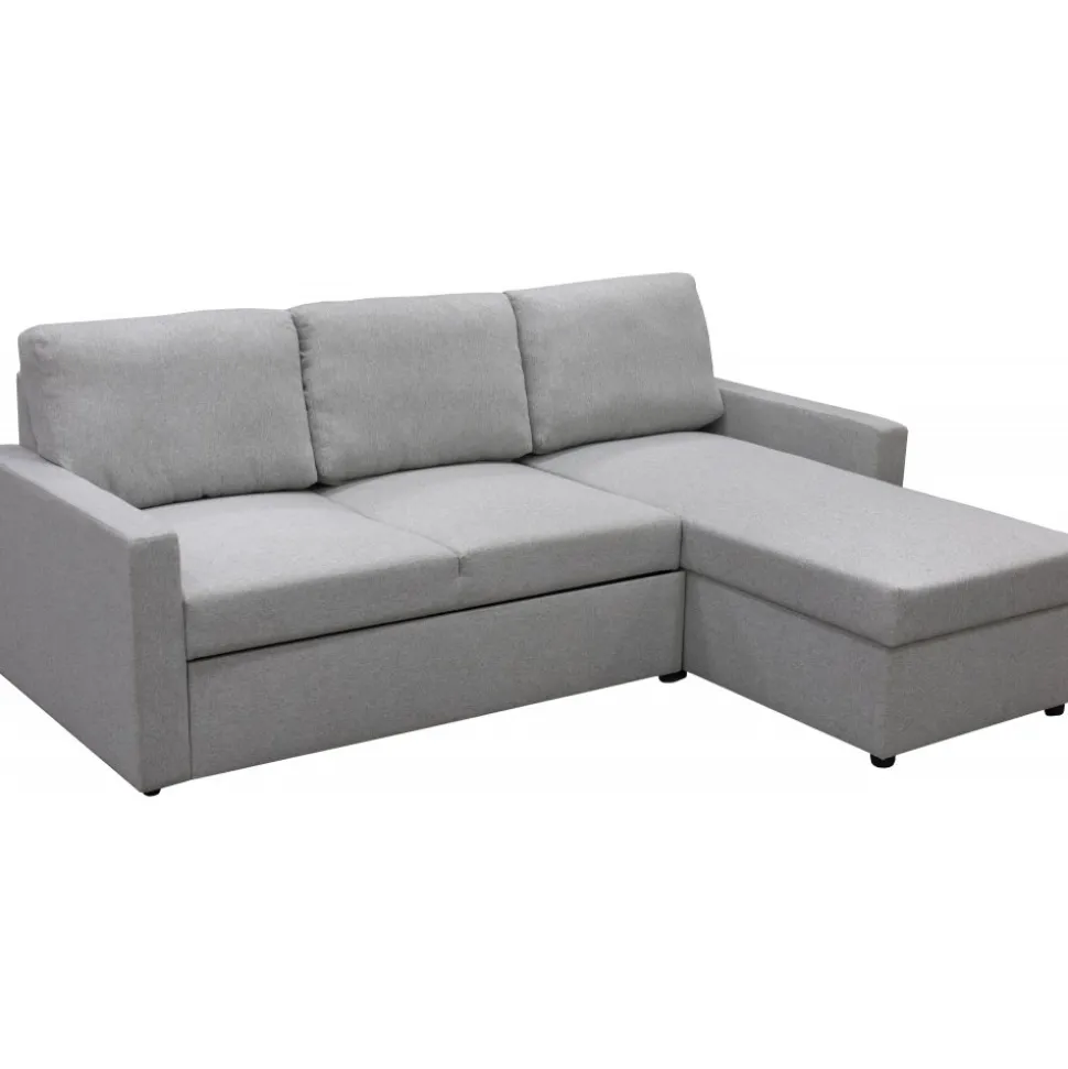 Bäddsoffa med förvaring 220 cm bred