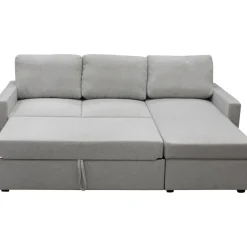 Bäddsoffa med förvaring 220 cm bred