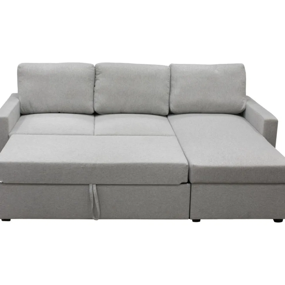 Bäddsoffa med förvaring 220 cm bred