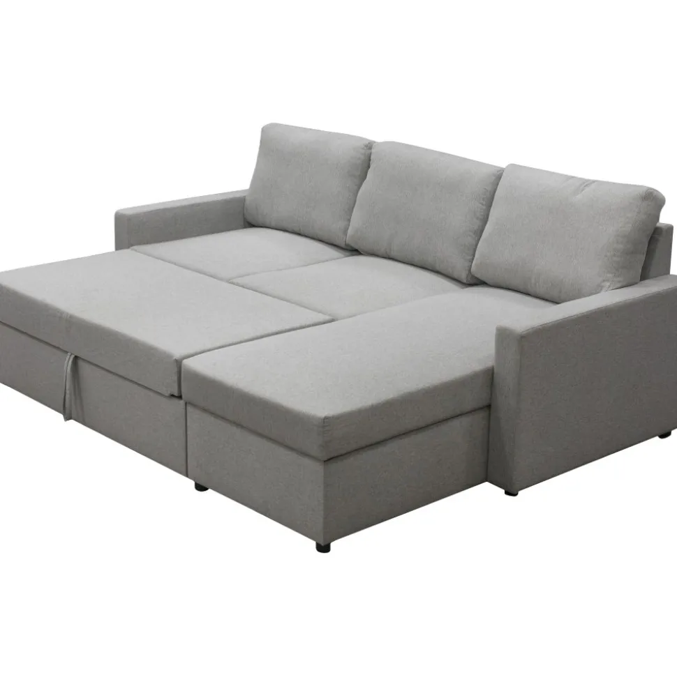 Bäddsoffa med förvaring 220 cm bred