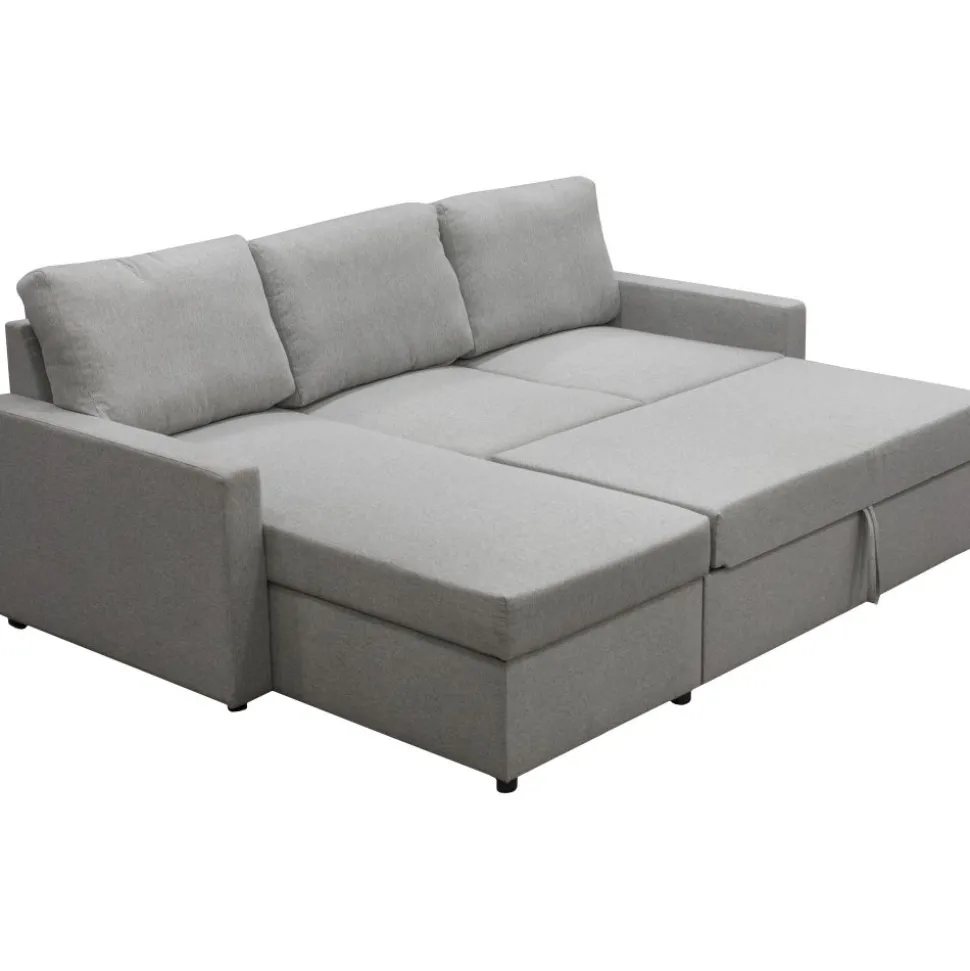 Bäddsoffa med förvaring 220 cm bred