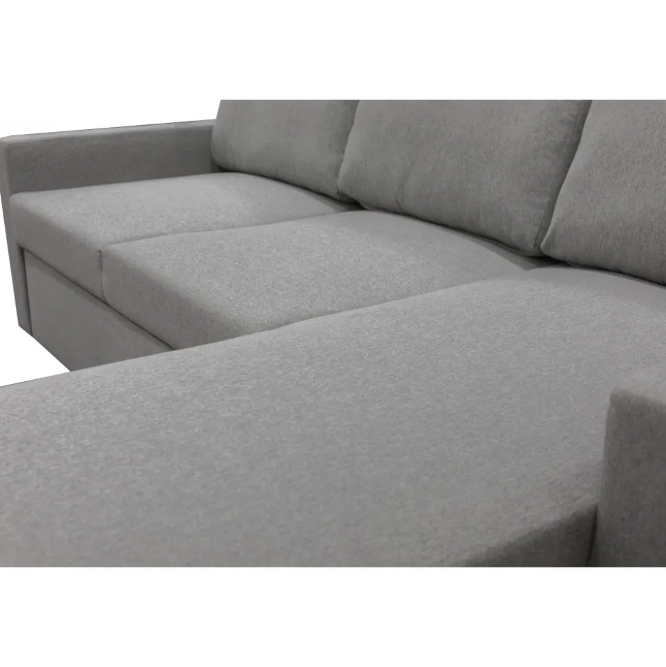 Bäddsoffa med förvaring 220 cm bred