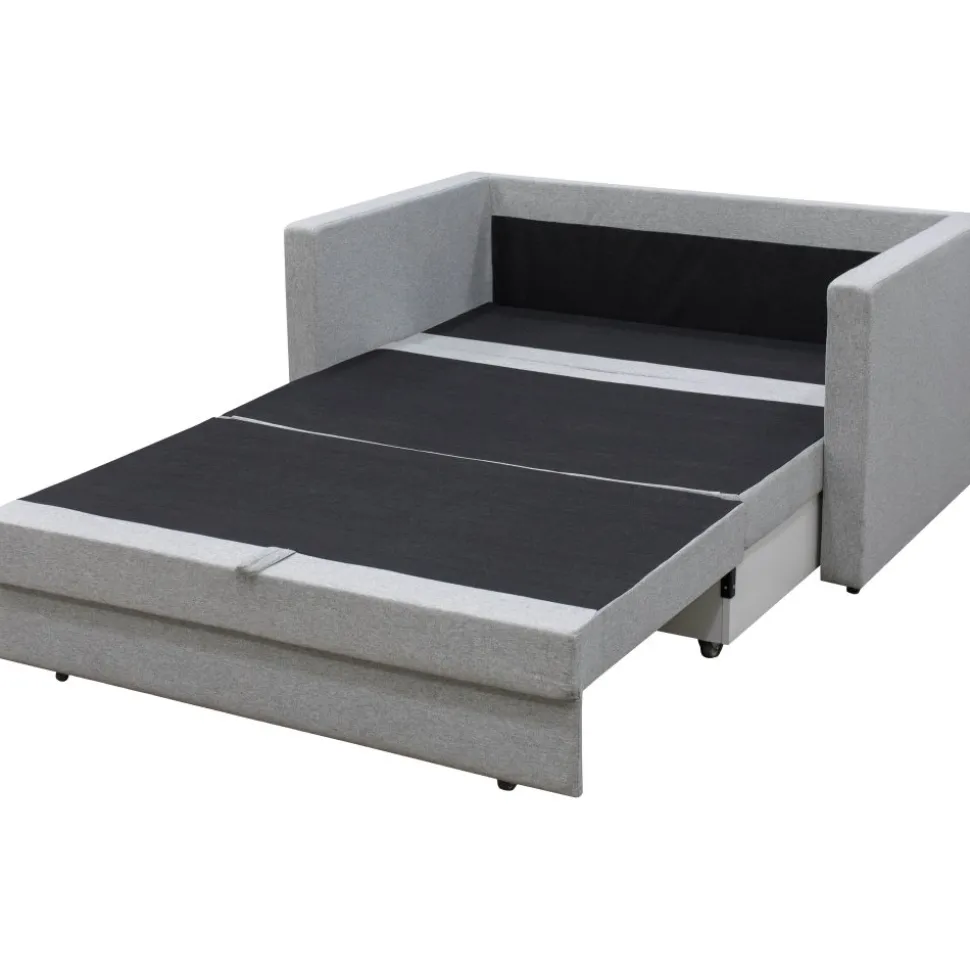 Bäddsoffa 2-sits grå