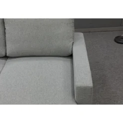 Bäddsoffa U-design grå - Tärnö + Fläckborttagare för möbler