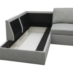 Bäddsoffa U-design grå - Tärnö + Fläckborttagare för möbler