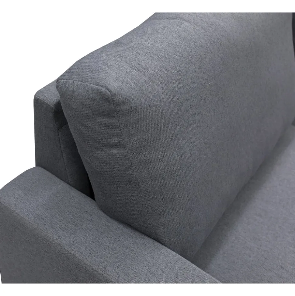 Bäddsoffa U-modell mörkgrå - Tärnö + Textilrengöring för möbler