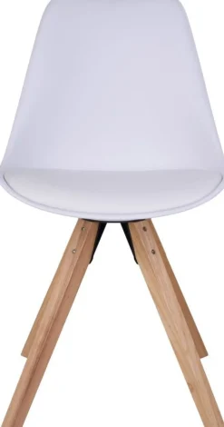 Bergen Matstol - Vit/natur