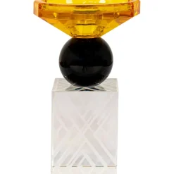 Bern ljusstake - Svart/amber