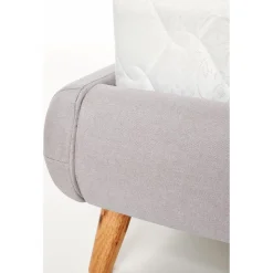 Bernard grå sängram 160x200 cm + Textilrengöring för möbler