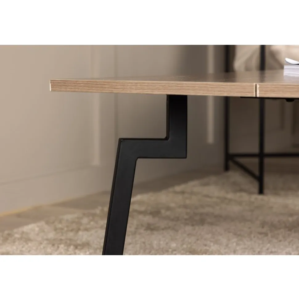 Bethan soffbord 120 x 70 cm - Valnöt