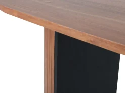 Bianca ovalt matbord 200x90 cm - Valnöt