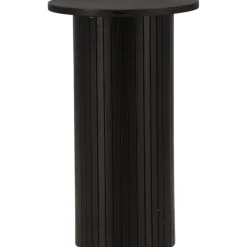 Bianca sidobord Ø40 cm - Svart