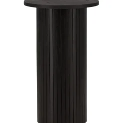 Bianca sidobord Ø40 cm - Svart