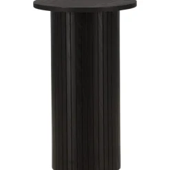 Bianca sidobord Ø40 cm - Svart