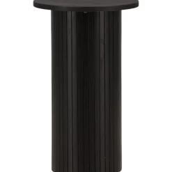 Bianca sidobord Ø40 cm - Svart