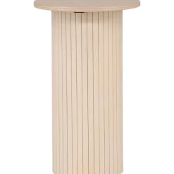 Bianca sidobord Ø40 cm - Whitewash