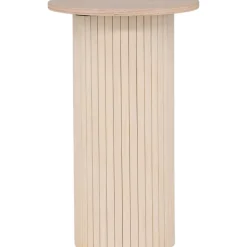 Bianca sidobord Ø40 cm - Whitewash