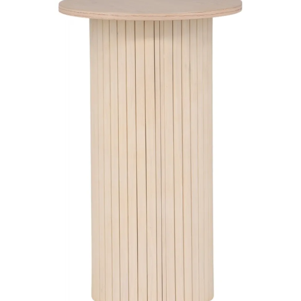 Bianca sidobord Ø40 cm - Whitewash