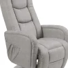 Bibi grå reclinerfåtölj med massage