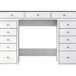 Bijou sminkbord 5 - 120 x 44,5 cm - Vit