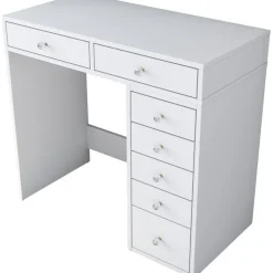 Bijou sminkbord 8 - 90 x 44,5 cm - Vit