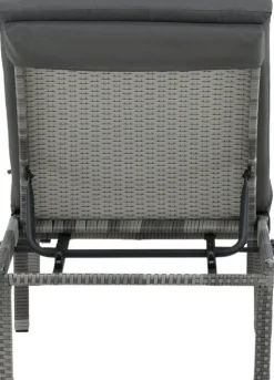 Bilbao solsäng - Grå + Rengöringsmedel för utemöbler