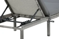 Bilbao solsäng - Grå + Rengöringsmedel för utemöbler