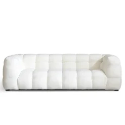 Billy 3-sits soffa offwhite 235 cm + Textilrengöring för möbler