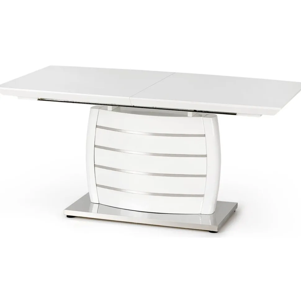 Birgitta förlängningsbart matbord 160-200 cm i vit högglans