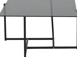 Bivo soffbord 80 x 80 cm - Glas