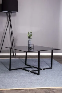 Bivo soffbord 80 x 80 cm - Glas