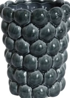 Blå Vas Big Bouble H20 cm