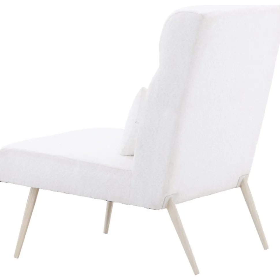 Bloom fåtölj - Vit teddy/Whitewash