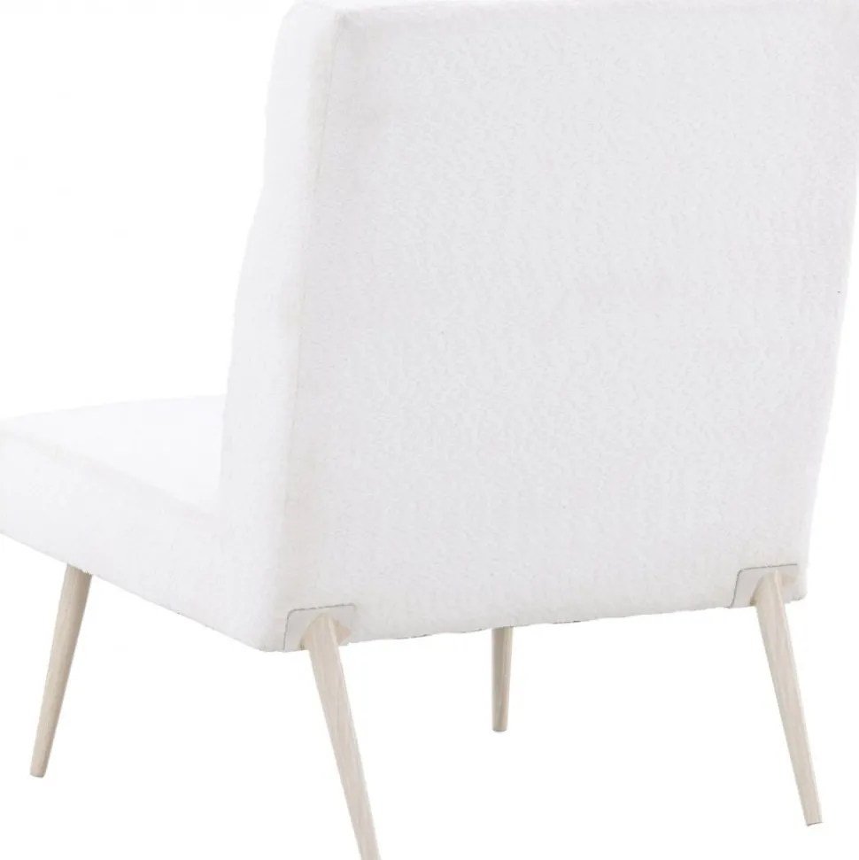 Bloom fåtölj - Vit teddy/Whitewash