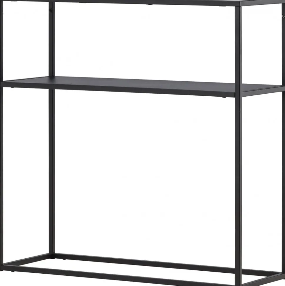 Bogota sidobord 30 x 80 cm - Svart